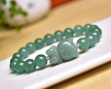 1pc Natural Aventurine carved kitty 8mm 7.5