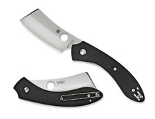 Spyderco Knives Roc Liner Lock Black G-10 VG-10 C177GP Stainless Pocket Knife picture