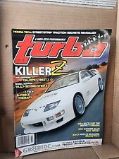 OCTOBER 2000 TURBO & HI-TECH PERFORMANCE MAGAZINE, Z SPECIAL, NISSAN 300ZX picture