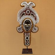 Vintage African Dan Mask 78 on Display Stand picture