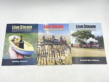 LIVE STEAM and OUTDOOR RAILROADING -3 Issues-Aug.2016, Dec 2012 &June 2016 picture