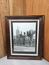 Greensburg IN Indiana COURT HOUSE TOWER Tree Rare Antique PHOTO 1900s  picture
