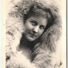 c1910s Girl Litho Photo Print Postcard Use Witte's Wonder Water Colors Tint A141 picture