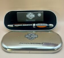 VTG 2000 Waterman Harley Davidson Motorcycle USA Fountain Pen-24 Years Old picture