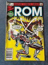 Rom Annual #1 Newsstand Edition 1982 Marvel Comic Book Bill Mantlo VF picture