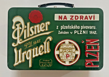 Pilsner Urquell Collectable Tin Lunch Box picture