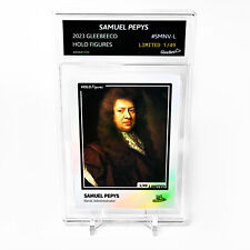 SAMUEL PEPYS 2023 GleeBeeCo Card Naval Administrator Holographic #SMNV-L /49 picture