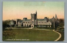 University of Toronto Queen's Park Entrance Toronto Ontario Canada Postcard 1909 picture