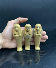 3 Ushabti RARE ANCIENT EGYPTIAN PHARAONIC ANTIQUE Statues Marvelous Egypt BC picture