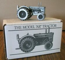 1935-1953 John Deere AR Two-Cylinder Pewter Tractor 1/43 Spec Cast Toy JDM019 jd picture