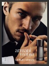 Giorgio Armani Mania Fragrance Paul Walker 2000s Print Advertisement Ad 2002 picture