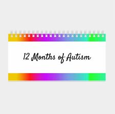 Autism Calendar | autism gifts for moms | 12 Months of Autism 2025 picture