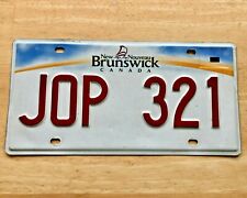 New Brunswick License Plate picture