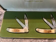 Taylor Cutlery 2 Knife Set West Virginia & Virginia, 1979 RARE ONS.1 Of 600. B picture
