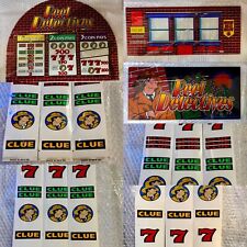 IGT S+ PLUS Slot Machine Reel Detectives Glass And Strips Kit 6 Pieces & Chips picture