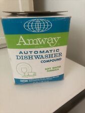 Vintage 1970’s Amway Automatic Dishwasher Compound Detergent 7LBS New Old Stock picture