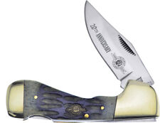 Frost Cutlery Choctaw 20th Anniversary Gray Bone Folding Pocket Knife CW105GY20 picture