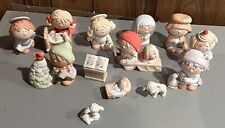 Vintage George Good Ceramic Figurine Bumpkins Lot Of 13. Nice  1984 Collection picture