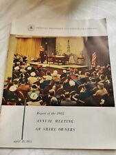 AT&T Report: Annual Meeting Of Shareholders 1955 American Telephone Telegraph Co picture