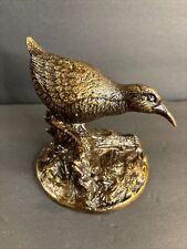 Antique Bronze Sculpture/Kiwi/Bird/Miniature/Paperweight/Statue/France C.1930 picture