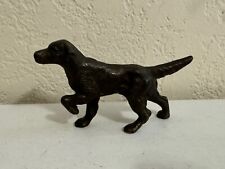 Vintage Antique Cast Iron Hunting Dog Pointer or Setter Figurine / Paperweight picture