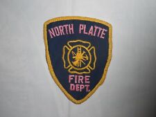 Vintage Fire Department Patch -- North Platte Nebraska -- 70s or Early 80s picture