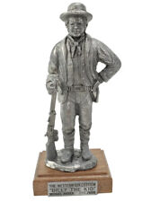 Vtg Billy the Kid Figure Statue Michael Ricker Pewter 1:9 598/1000 Unpainted 92 picture