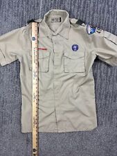 Boy Scout BSA UNIFORM SHIRT New Style, Adult Small, Short Sleeve picture