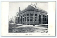 c1905 Post Office Whaling Port First City New Bedford Massachusetts MA Postcard picture