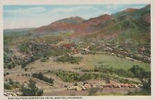 Manitou From Serpentine Drive Manitou CO Vintage White Border Post Card  picture