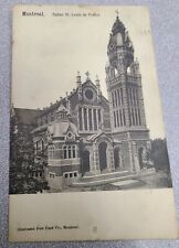 Canada Montreal L'Eglise de St. Louis de France Vintage Postcard  picture