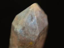 PAPAGOITE in QUARTZ Raw Crystal Point w HEMATITE - Rare, Stones, 46397 picture