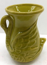 Shawnee Swan Vase #806 light green 6