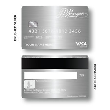 Custom Metal Card JP Morgan Reserve Card picture