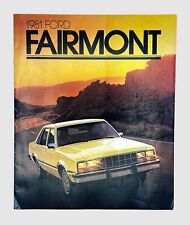 1981 Ford Fairmont 16-Page Original Dealer Sales Brochure picture