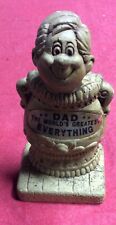 Vintage 1975 Paula Figurine W:443 Dad”the Worlds Greatest Everything. picture