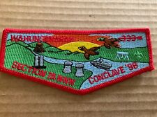 Wahunsenakah Lodge 333 Conclave 1998 Section SR-7A older OA Flap fb picture