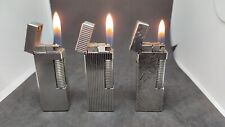 Lot of 3 Dunhill Rolla gas Lighter all movable product Vol.95 picture