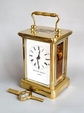 Vintage Matthew Norman Brass Cased Carriage Clock - Model 1754 picture