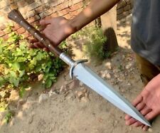 SHARP Medieval 300 Spartan SPEAR Hand Forged Spear Ottoman Style Viking + sheath picture