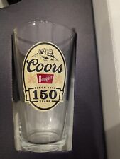 Coors-Banquet Anniversary Pint Glass 150 years picture