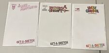 Uncle Grandpa, Bee And Puppycat, Adventure Time # 1 Get-A-Sketch Blank Variants picture