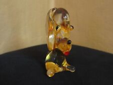 Vintage Miniature Art Glass Dog 2