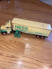 1987 HESS Toy Truck Bank w/3 Barrels. The Lights Work picture