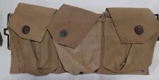 U.S. W.W. 1 B.A.R. BROWING AUTOMATIC RIFLE AMMO BELT RIGHT SIDE BANDOLEER 1918 picture