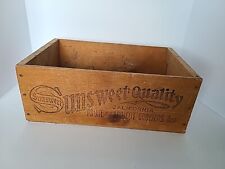 VINTAGE Sunsweet Prunes & Apricot 25 Lbs Box Crate picture