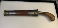 Antique Philippine Silver Mounted Moro Islamic Gunong Punal Dagger picture