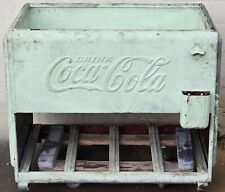 Antique 1938 Coca Cola Tennessee Cooler Ice Cubes Westinghouse Bottle Coke T374 picture