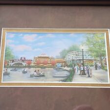 Kennywood Park Pittsburgh Steelers Amusement Framed Print One of a kind custom picture