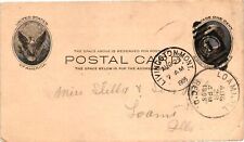 VTG Postcard- . US POSTAL CARD. Posted 1905 picture
